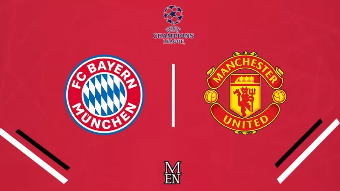 Manchester United versus Bayern Munich